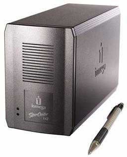 Iomega StorCenter ix2 — компактное сетевое хранилище объемом до 2 ТБ